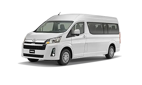 Toyota Hiace AÑO: 2021 CAPACIDAD: 12 pax