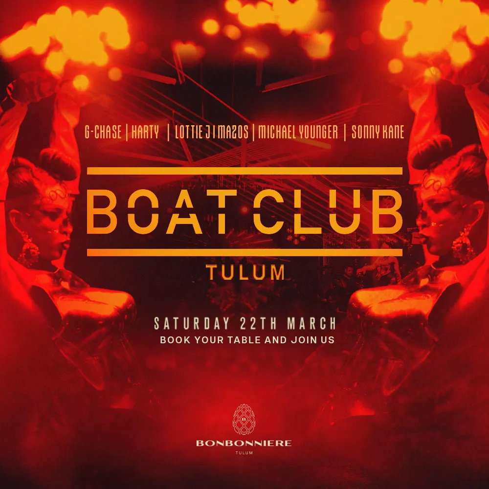 BOAT CLUB at BONBONNIERE TULUM