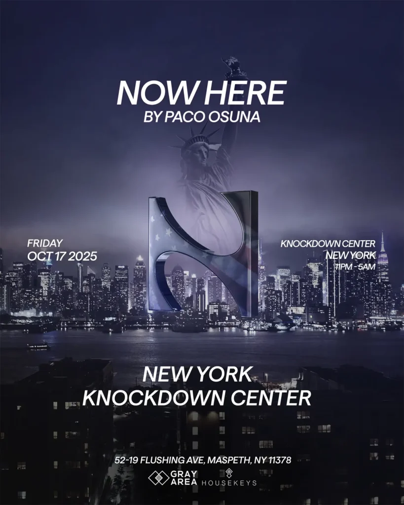 Paco Osuna presenta NOW HERE - HI IBIZA