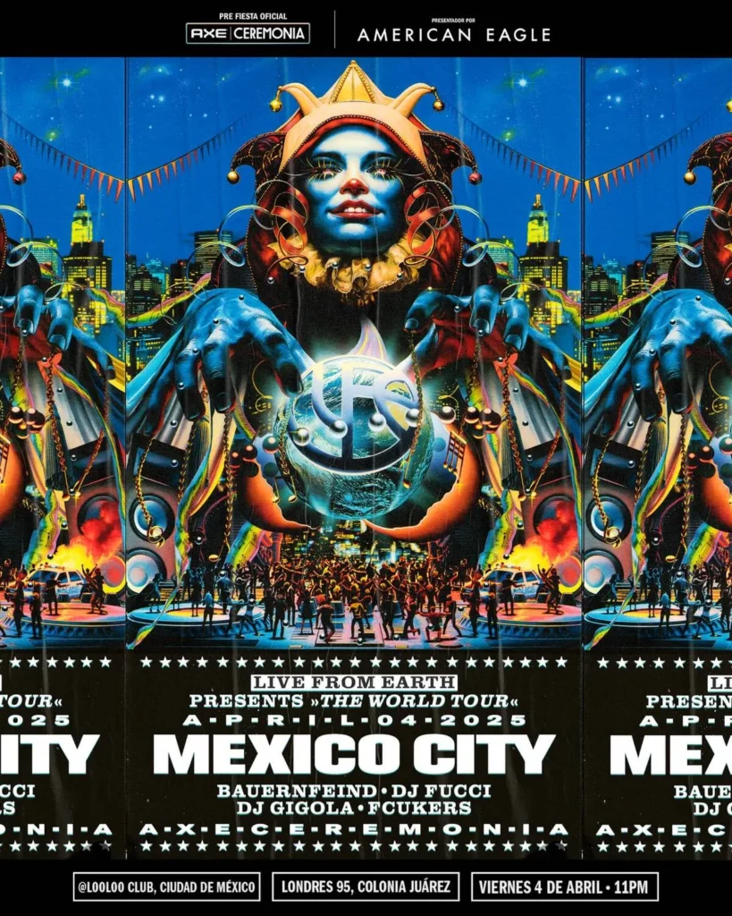 PRE FIESTA AXE CEREMONIA LIVE FROM EARTH by LOOLOO