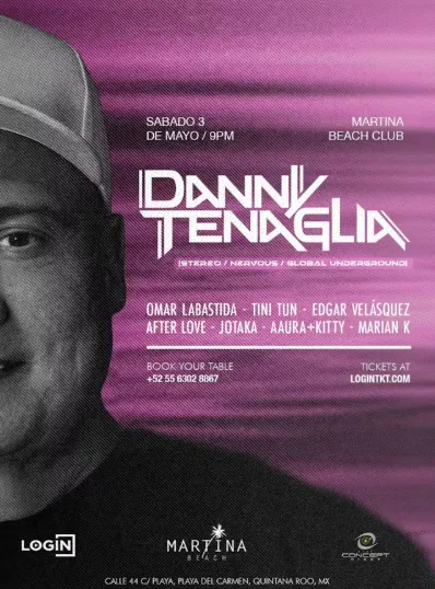 MARTINA BEACH CLUB by DANNY TENAGLIA