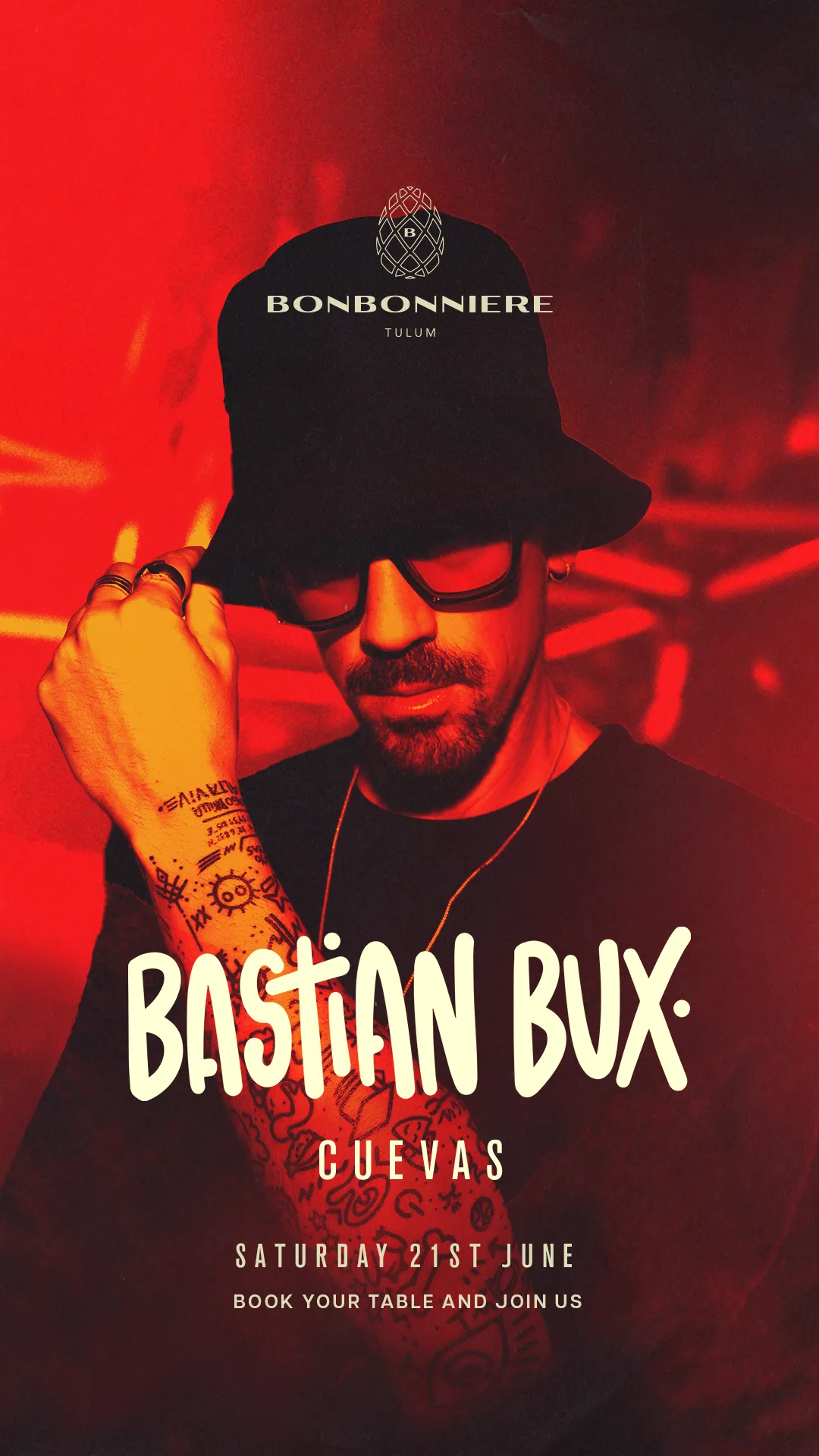 BASTIAN BUX by BONBONNIERE TULUM