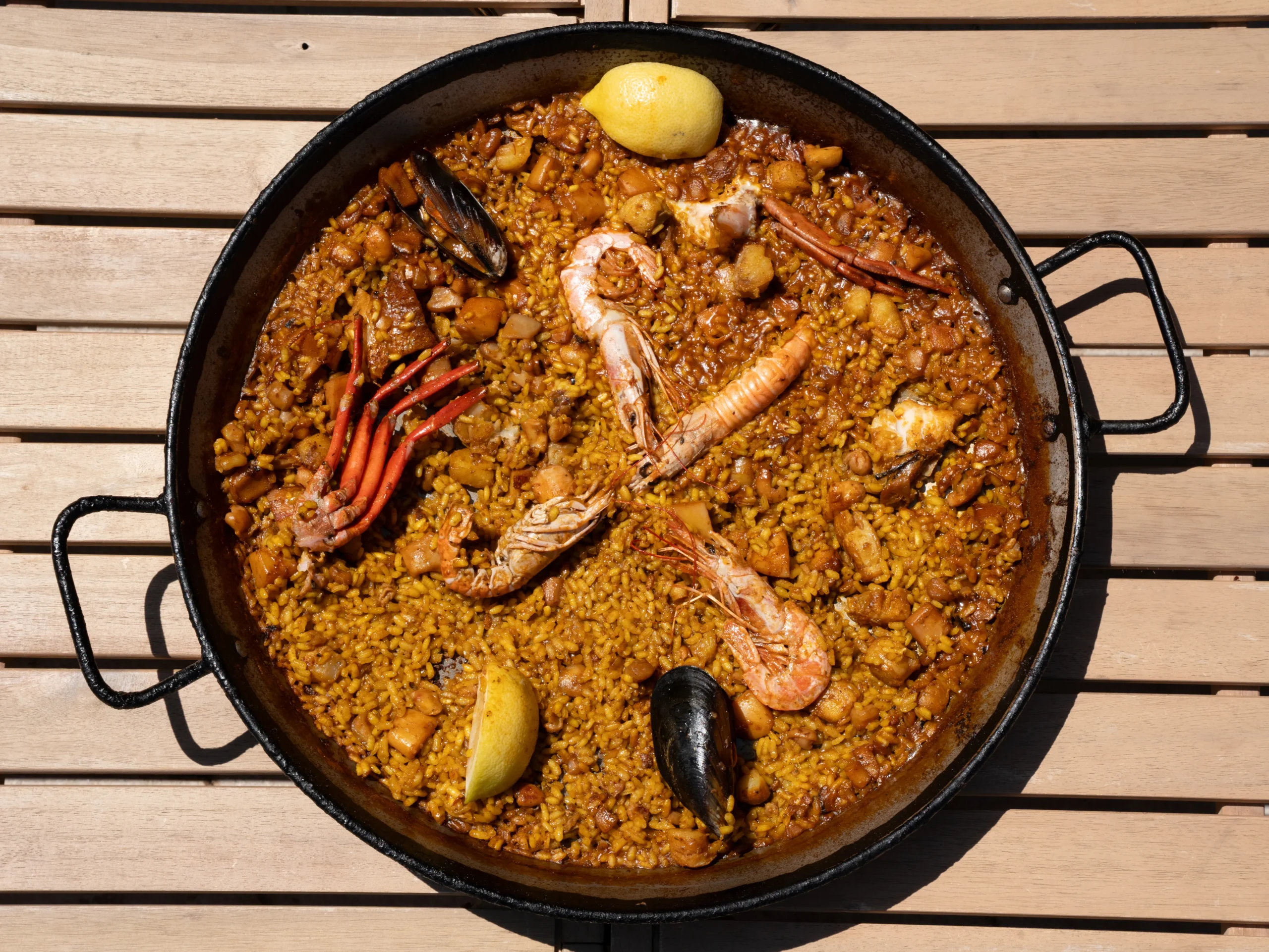 America ibiza paella
