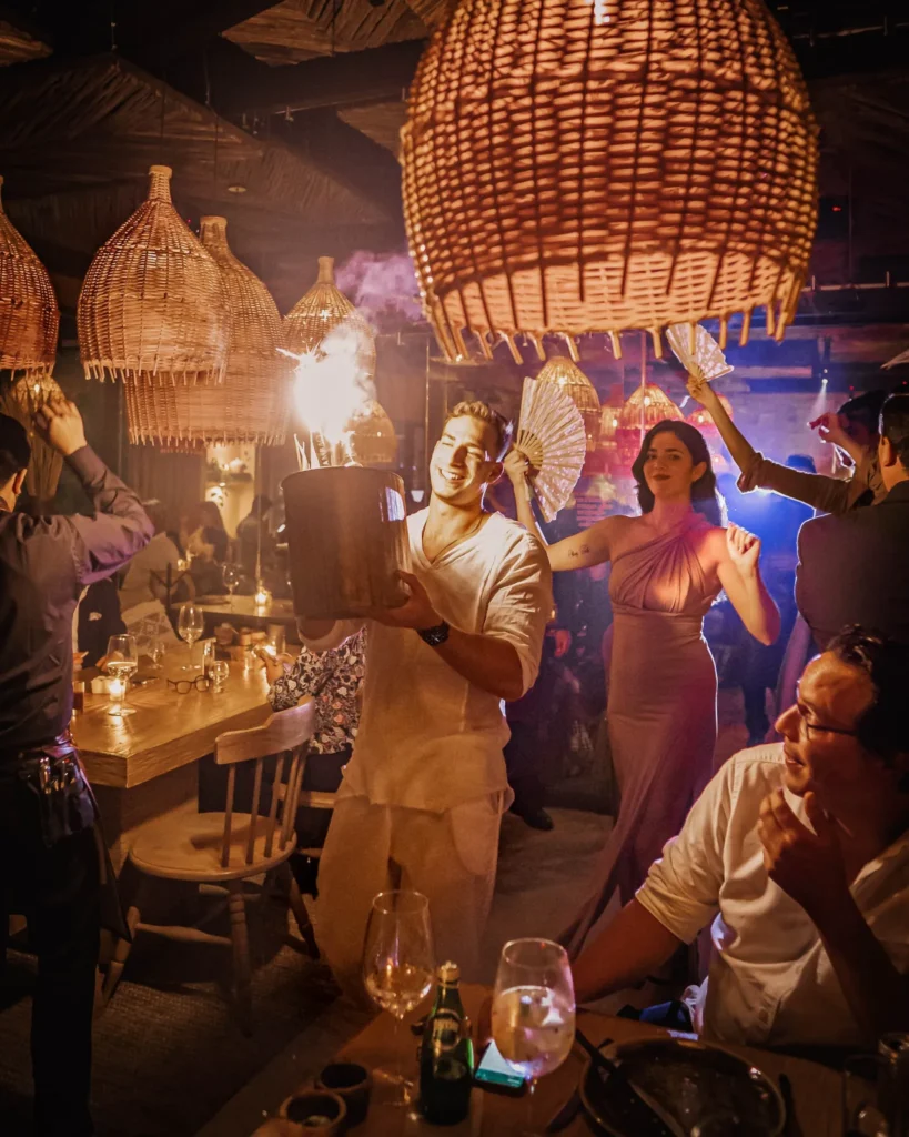 cena fiesta fin de año Chambao cdmx