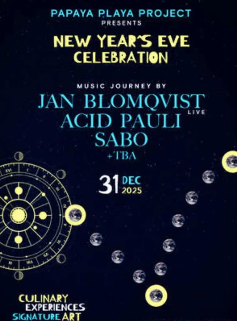 NEW YEAR’S EVE by PAPAYA PLAYA PROJECT