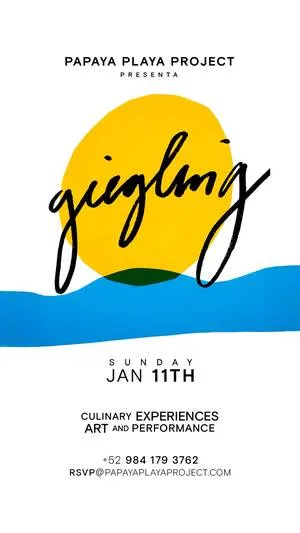 Giegling by PAPAPAYA PLAYA PROJECT