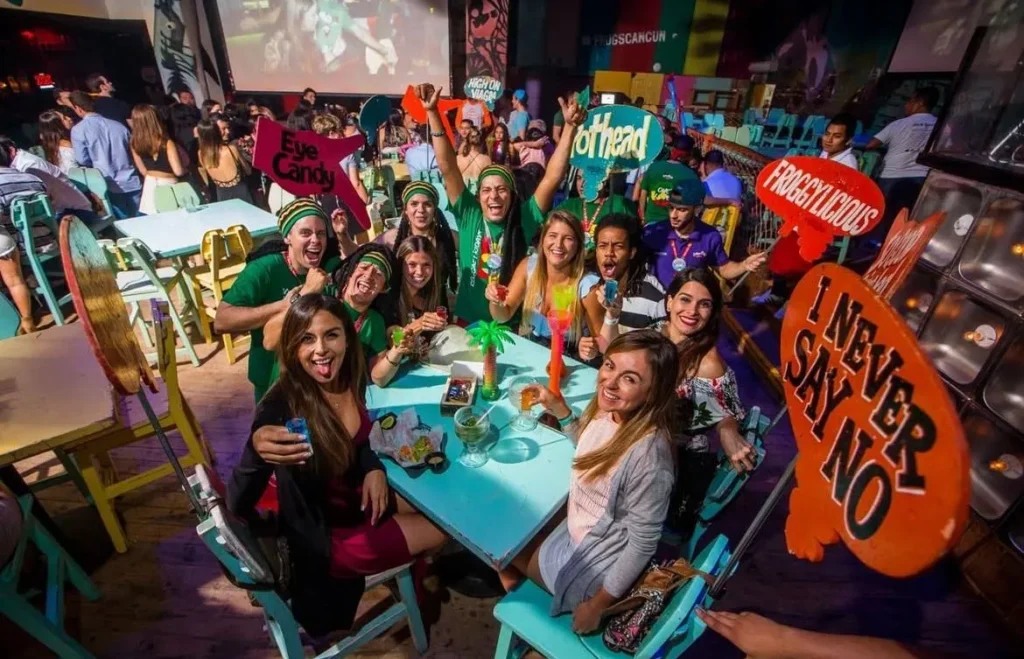 señor frogs año nuevo playa del carmen 