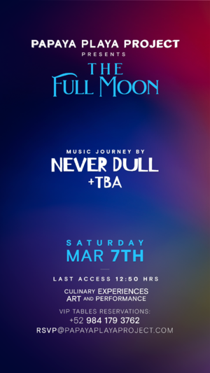 PPP Presents THE FULL MOON